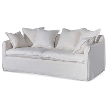 Load image into Gallery viewer, Linen Beige Three-Seater Sofa