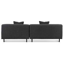 Load image into Gallery viewer, Charcoal Boucle Right Chaise Sofa