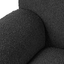 Load image into Gallery viewer, Charcoal Boucle Right Chaise Sofa