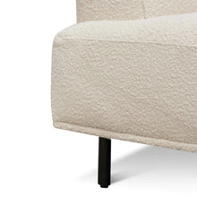 Load image into Gallery viewer, Ivory White Boucle Right Chaise Sofa