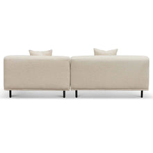 Load image into Gallery viewer, Ivory White Boucle Right Chaise Sofa