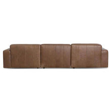 Load image into Gallery viewer, Saddle Brown Four-Seater Sofa