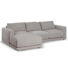 Load image into Gallery viewer, Oyster Beige Three-Seater Left Chaise Sofa