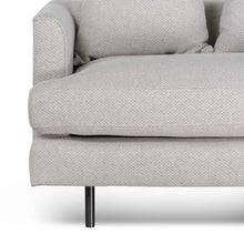 Load image into Gallery viewer, Sterling Sand Three-Seater Sofa with Black Legs
