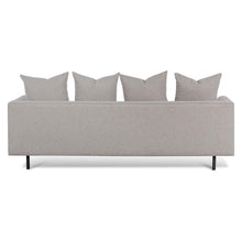 Load image into Gallery viewer, Sterling Sand Three-Seater Sofa with Black Legs