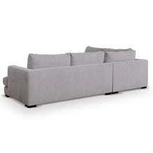 Load image into Gallery viewer, Oyster Beige Four-Seater Fabric Left Chaise Sofa