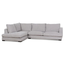 Load image into Gallery viewer, Oyster Beige Four-Seater Fabric Left Chaise Sofa