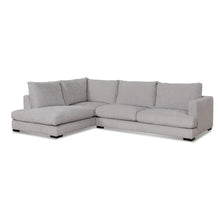 Load image into Gallery viewer, Oyster Beige Four-Seater Fabric Left Chaise Sofa