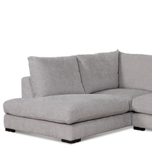 Load image into Gallery viewer, Oyster Beige Four-Seater Fabric Left Chaise Sofa