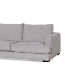 Load image into Gallery viewer, Oyster Beige Four-Seater Fabric Left Chaise Sofa