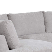 Load image into Gallery viewer, Oyster Beige Four-Seater Fabric Left Chaise Sofa