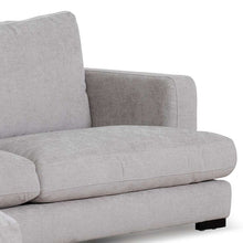 Load image into Gallery viewer, Oyster Beige Four-Seater Fabric Left Chaise Sofa