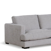 Load image into Gallery viewer, Oyster Beige Four-Seater Fabric Right Chaise Sofa