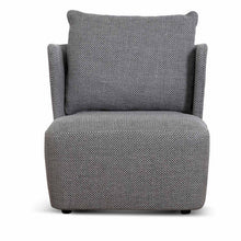 Load image into Gallery viewer, Noble Grey Fabric Armchair