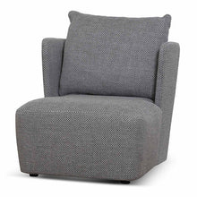 Load image into Gallery viewer, Noble Grey Fabric Armchair