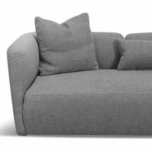 Load image into Gallery viewer, Noble Grey Three-Seater Fabric Sofa