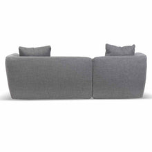 Load image into Gallery viewer, Noble Grey Three-Seater Fabric Sofa