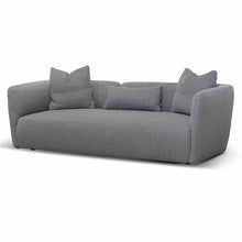 Load image into Gallery viewer, Noble Grey Three-Seater Fabric Sofa