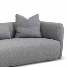 Load image into Gallery viewer, Noble Grey Three-Seater Fabric Sofa