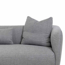 Load image into Gallery viewer, Noble Grey Three-Seater Fabric Sofa
