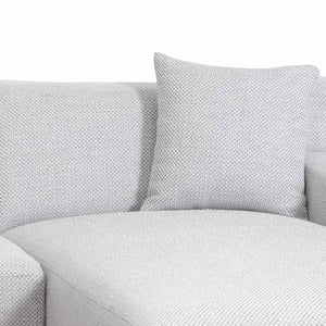Passive Grey Three-Seater Right Chaise Sofa