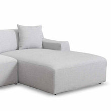 Load image into Gallery viewer, Passive Grey Three-Seater Right Chaise Sofa