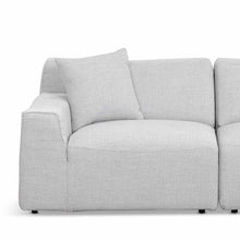 Load image into Gallery viewer, Passive Grey Three-Seater Right Chaise Sofa