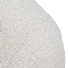 Load image into Gallery viewer, Ivory White Boucle Three-Seater Sofa