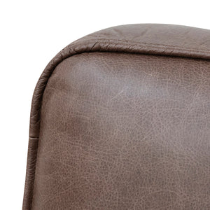 Dark Brown Leather Armchair