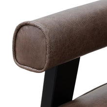 Load image into Gallery viewer, Dark Brown Leather Armchair