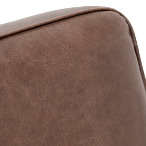 Dark Brown Leather Armchair