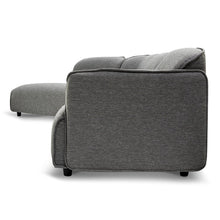 Load image into Gallery viewer, Graphite Grey Right Return Modular Fabric Corner Sofa