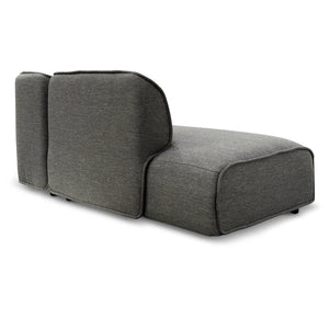 Graphite Grey Right Return Modular Fabric Corner Sofa