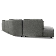 Load image into Gallery viewer, Graphite Grey Right Return Modular Fabric Corner Sofa