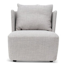 Load image into Gallery viewer, Passive Grey Fabric Armchair