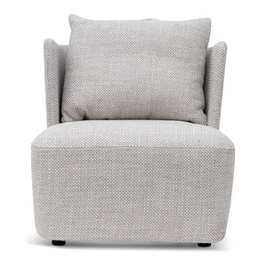 Passive Grey Fabric Armchair