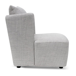 Passive Grey Fabric Armchair