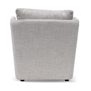 Passive Grey Fabric Armchair