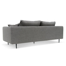 Load image into Gallery viewer, Noble Grey Four-Seater Fabric Sofa