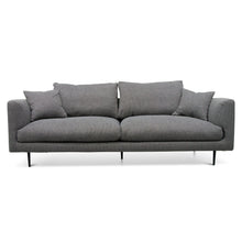 Load image into Gallery viewer, Noble Grey Four-Seater Fabric Sofa