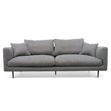 Load image into Gallery viewer, Noble Grey Four-Seater Fabric Sofa