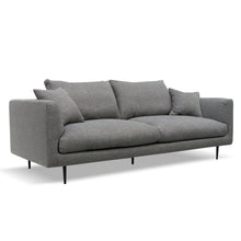 Load image into Gallery viewer, Noble Grey Four-Seater Fabric Sofa