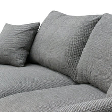 Load image into Gallery viewer, Noble Grey Four-Seater Fabric Sofa