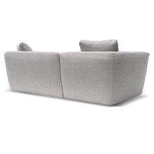 Load image into Gallery viewer, Passive Grey Three-Seater Fabric Sofa