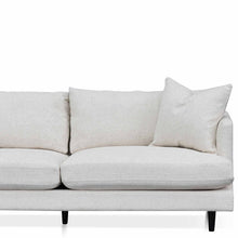 Load image into Gallery viewer, Silver Rust Three-Seater Fabric Sofa