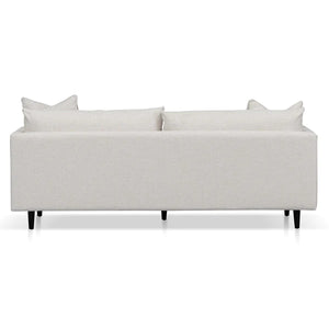 Silver Rust Three-Seater Fabric Sofa