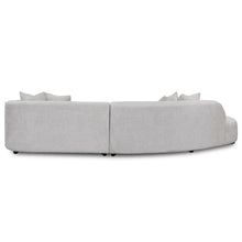 Load image into Gallery viewer, Light Grey Fleece Left Chaise Sofa