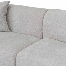 Load image into Gallery viewer, Light Grey Fleece Right Chaise Sofa