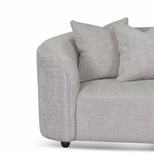 Load image into Gallery viewer, Light Grey Fleece Four-Seater Sofa