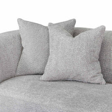 Load image into Gallery viewer, Light Grey Fleece Four-Seater Sofa